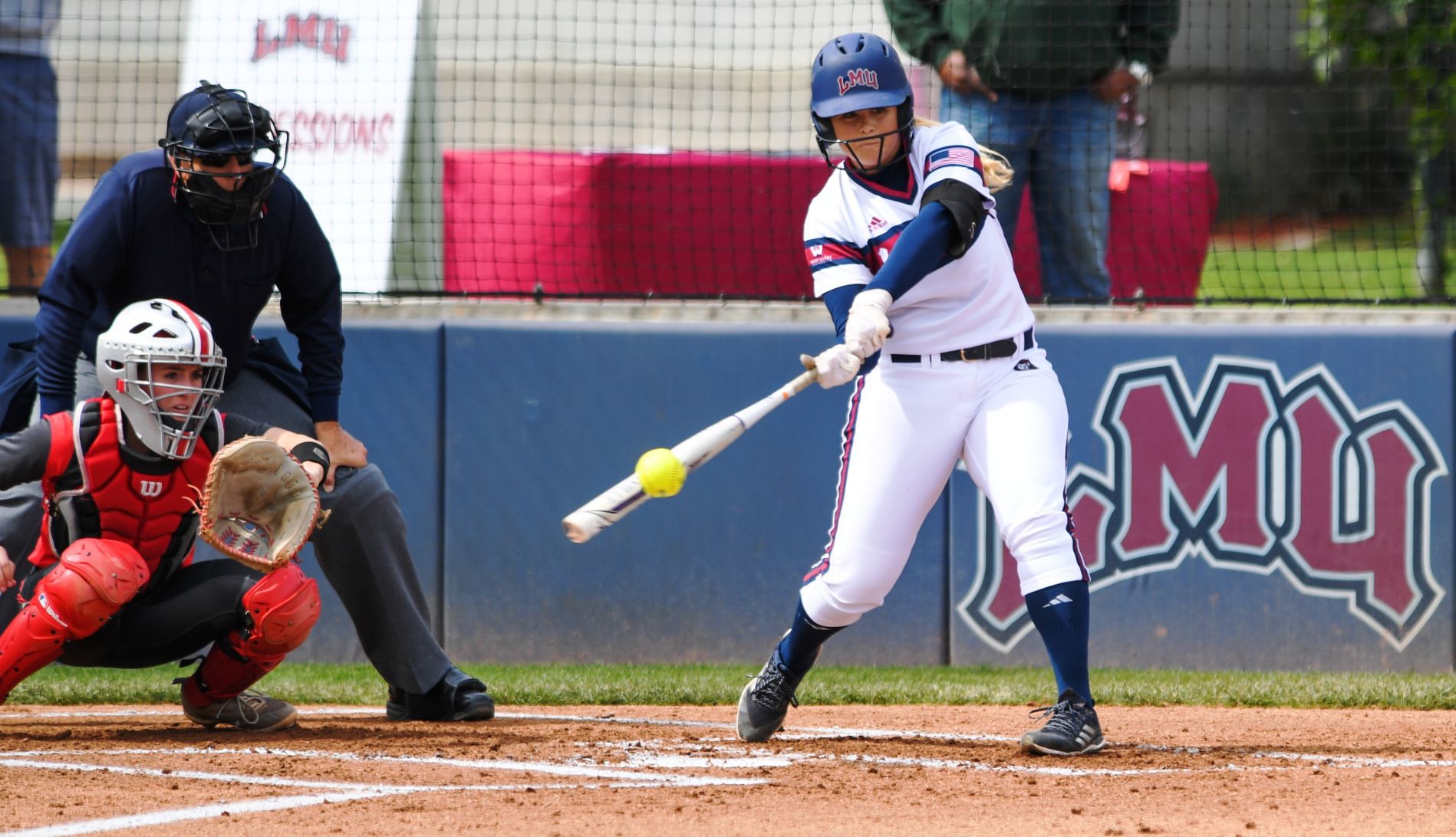 Delanie WIsz LMU softball vs. Ohio State - Game 1 - Mar. 13, 2018
